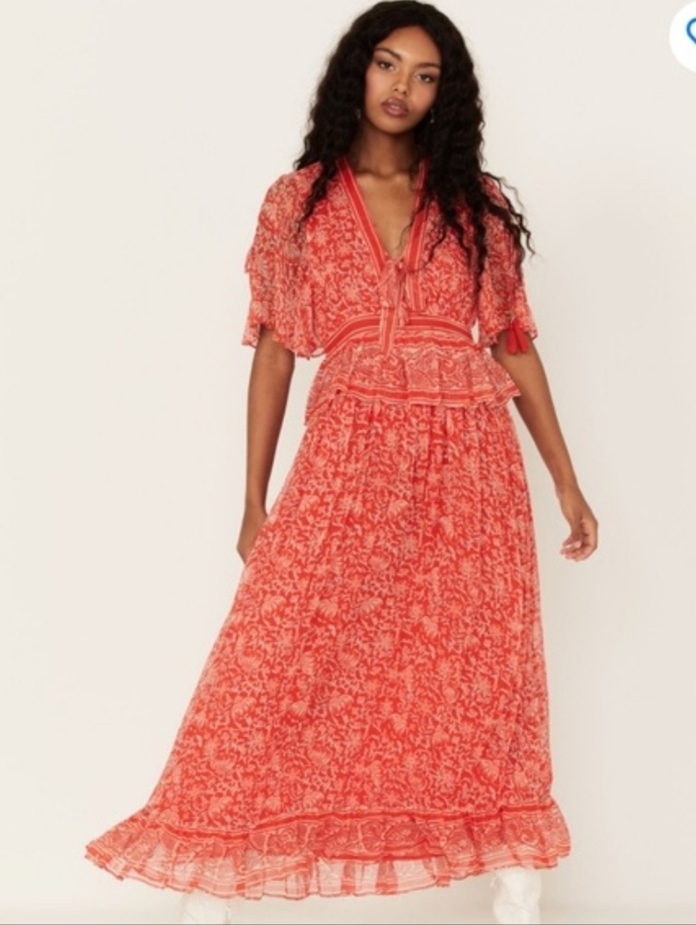 Cleobella Laurel Floral Print Maxi Dress
